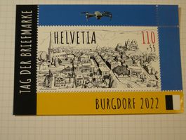 2022 BURGDORF, TAG DER BRIEFMARKE, POSTFRISCH