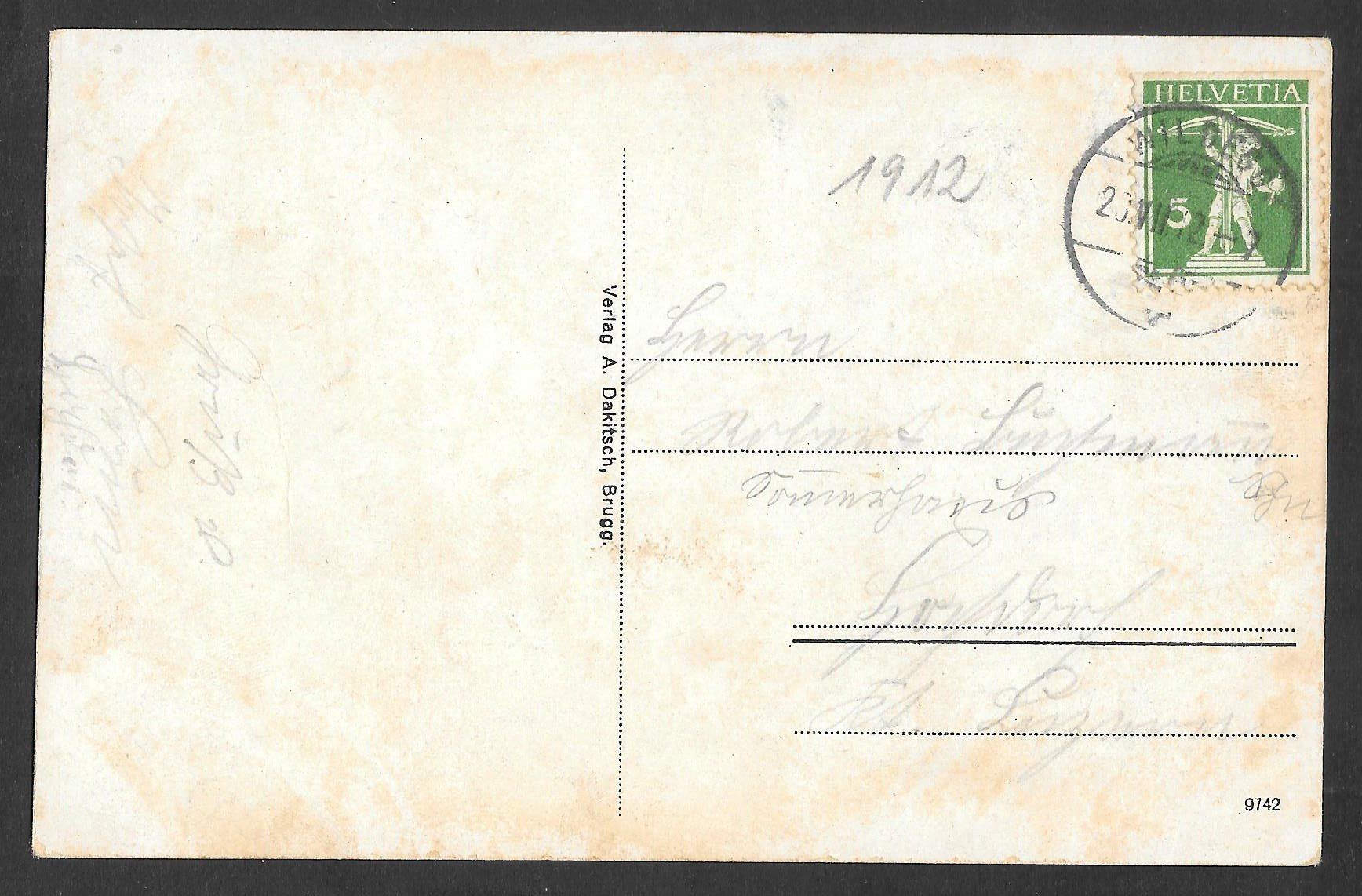 Cartes postales: Brugg Gesamtansicht – D'occasion à Olten par clotaldi 1