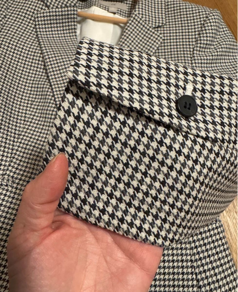 Giacche: Blazer H&M Grösse 36 Hahnentrittmuster – Usato da Niederbüren venduto da Oetschli 5