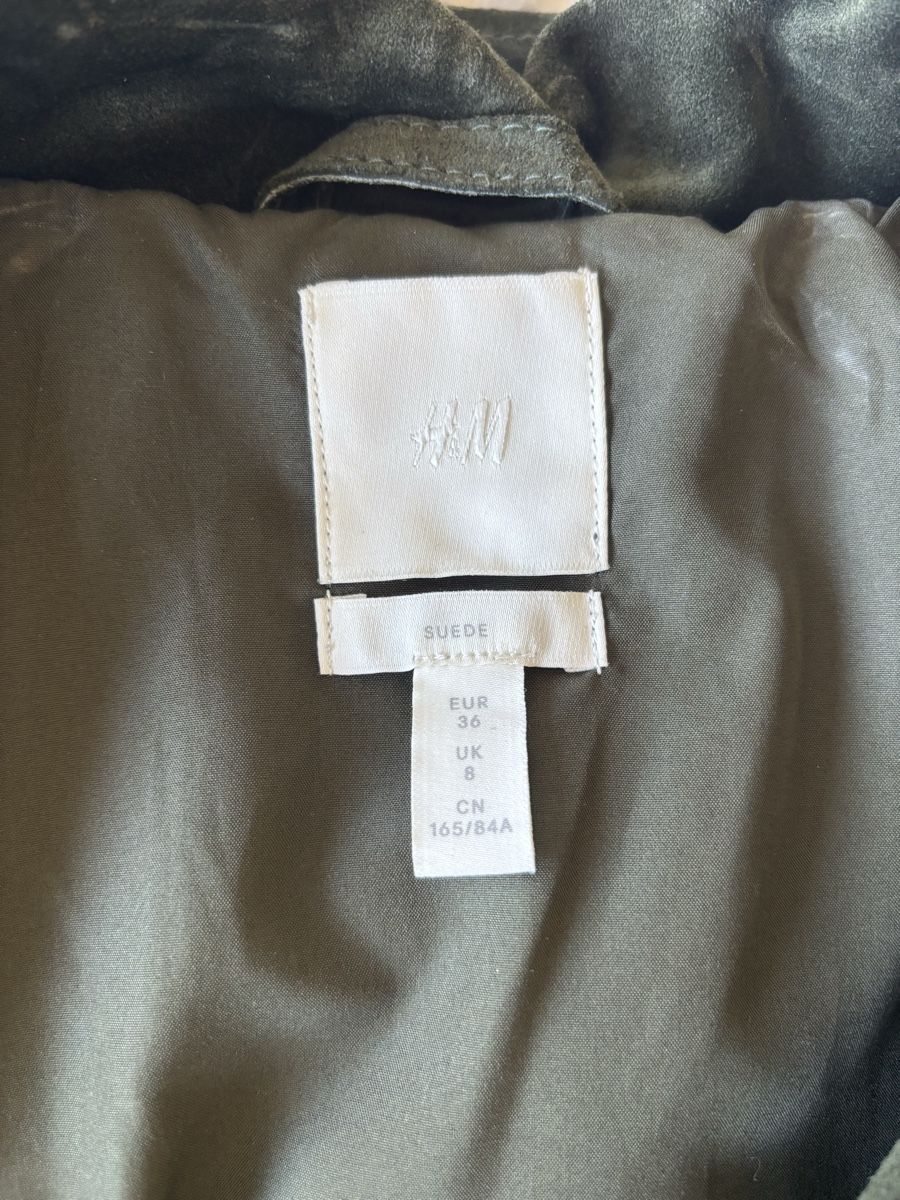 H&M Giacche: Wildleder Jacke H&M große 36  – Nuovo (secondo la descrizione) da Küsnacht ZH venduto da Chhj8700 5