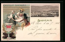 Litho Soleure, Chocolat Suchard, Ortsans