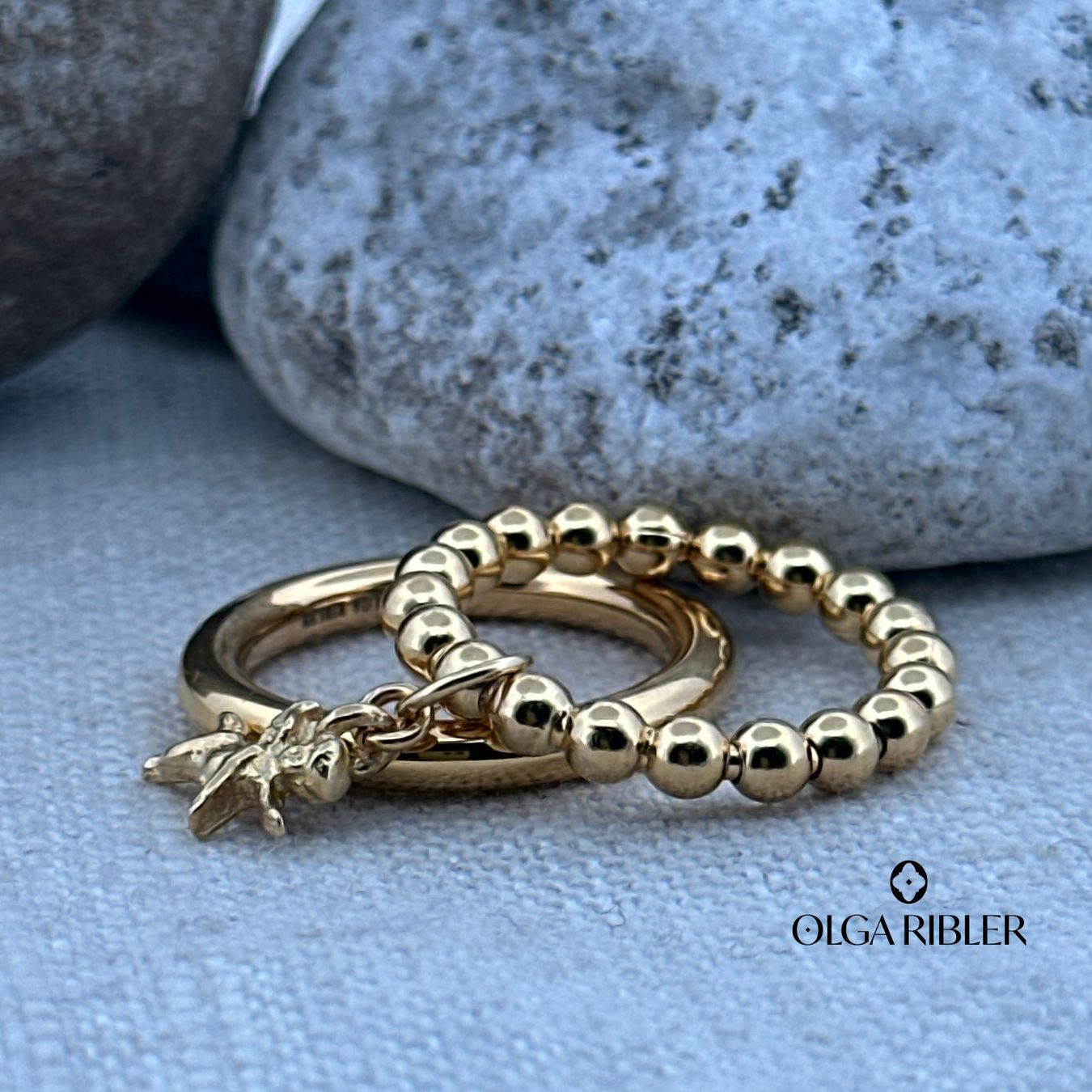 Olga Ribler Anelli: Ring SET Edelstahl & Silber Grösse 56 – Nuovo (secondo la descrizione) da Luzern venduto da Schmuckoutlet 6