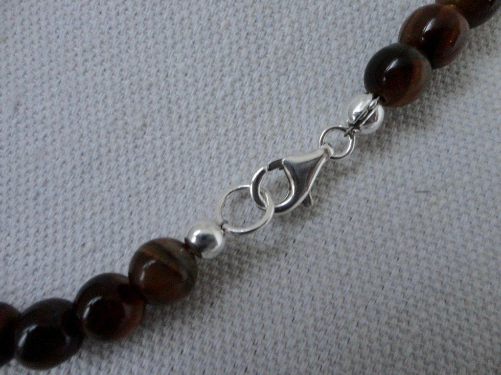 Catenine: Halskette Tigerauge – Nuovo (secondo la descrizione) da Biberist venduto da tl-schmuck 4