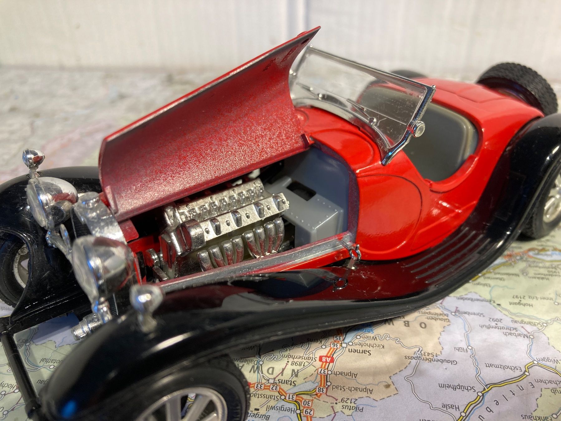 Bburago Modellautos: Bburago Bugatti Type 55  1932 1:24 – Gebraucht aus Jona von Bra-Aug 7