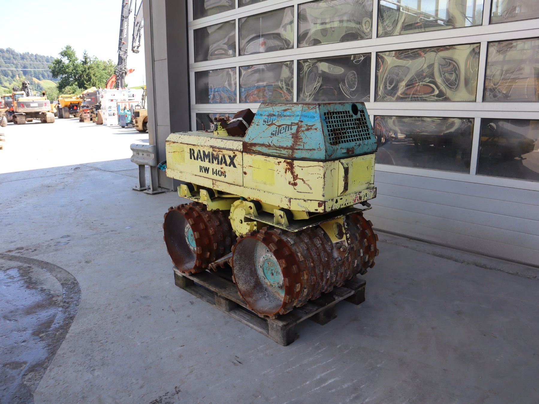 Rammax Alle Maschinen: Rammax RW 1404, Grabenwalze – Gebraucht aus Hasle LU von Arag08 2