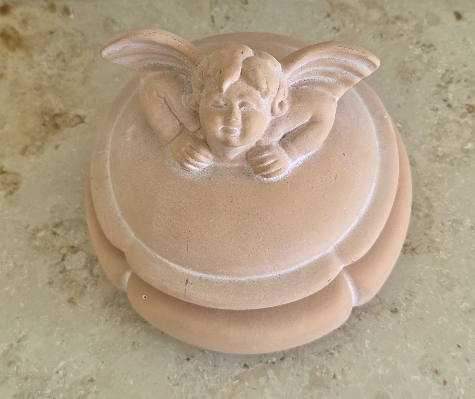Altro in Decorazioni & Accessori: Terracottage Dose mit Putto Deckel  Neu – Nuovo (secondo la descrizione) da Rheinsulz venduto da Gilea 2