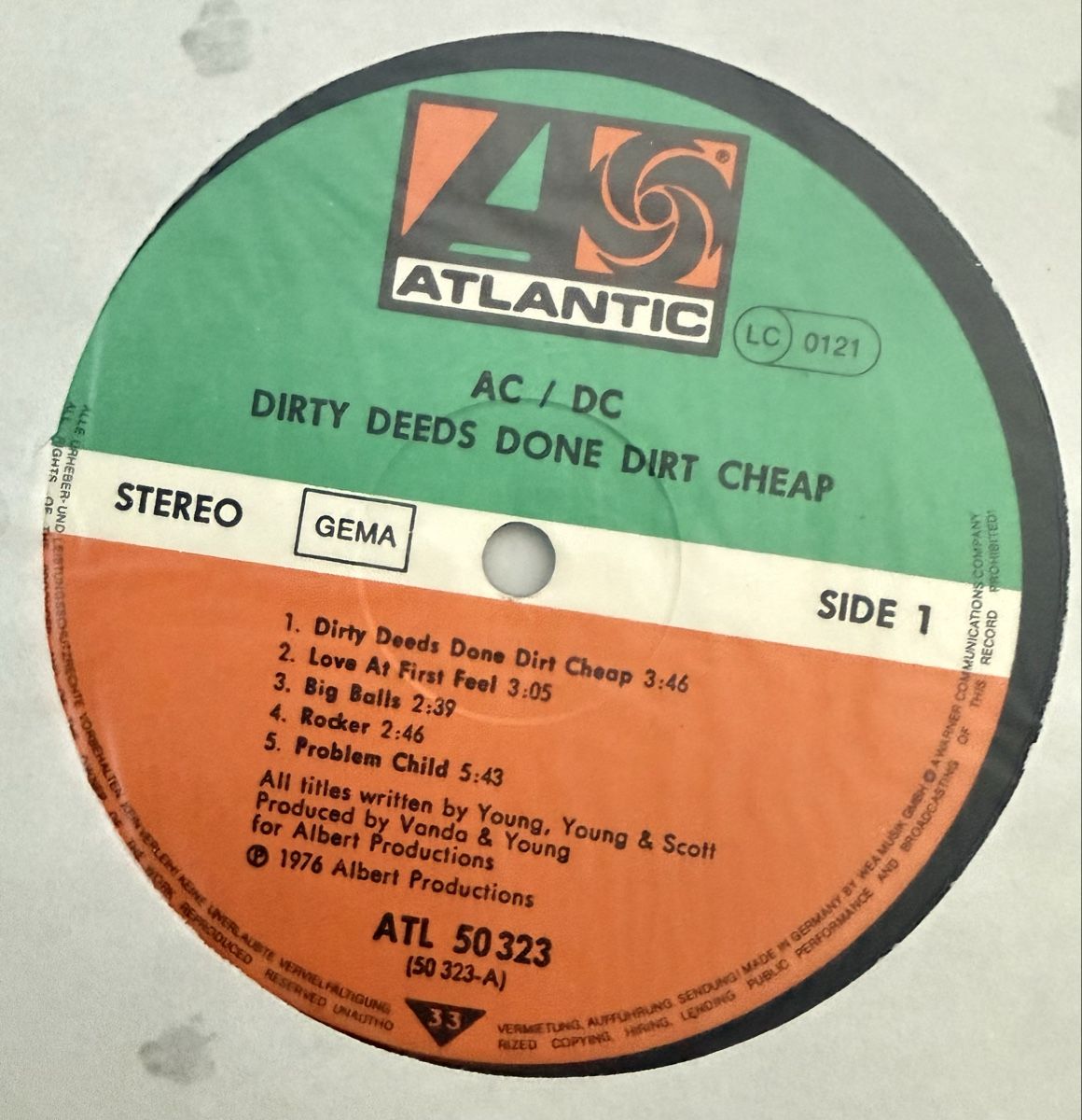 Vinyles: AC/DC Dirty Deeds Done Dirt Cheap Schallplatte – D'occasion à Goldach par Donpancho 6