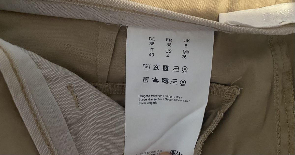 Hugo Boss Pantaloni: BOSS Hose Damen Gr. 36 Beige/Sand – Usato da Lugano venduto da mariavenezia 4