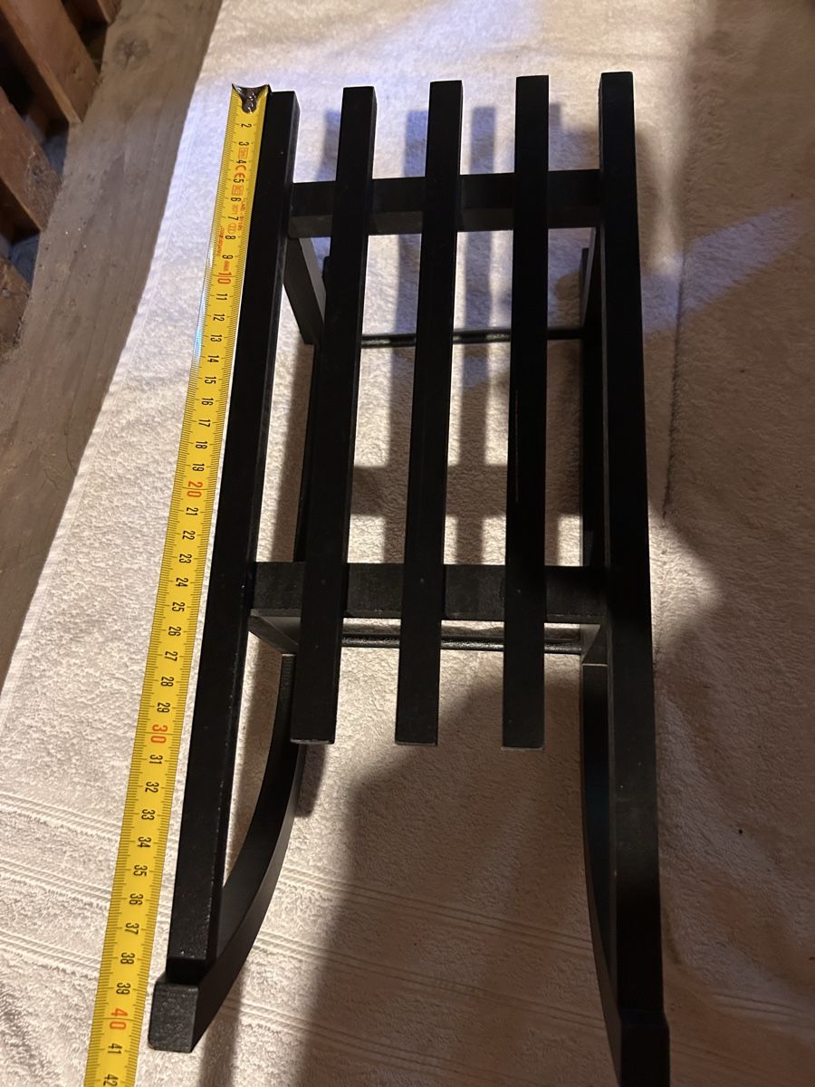 Tutte le decorazioni: Decorative Wooden Sledge Black Small – Usato da Biel/Bienne venduto da zit_v5yc 6