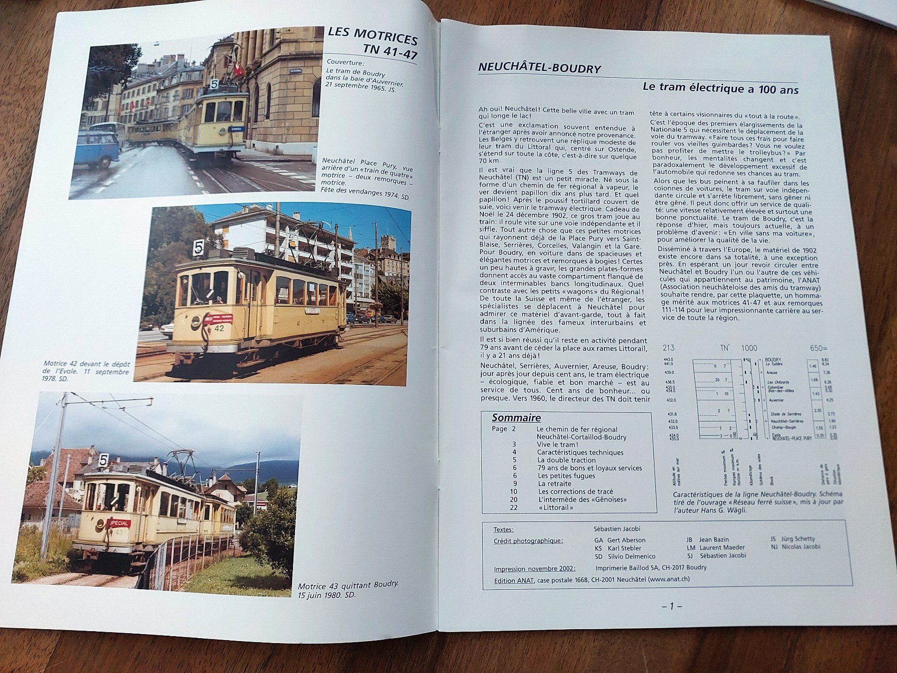 Riviste & Magazine: Le tram électrique a 100 ans Neuchâtel-Boudry – Usato da Schönenwerd venduto da Steidi 1