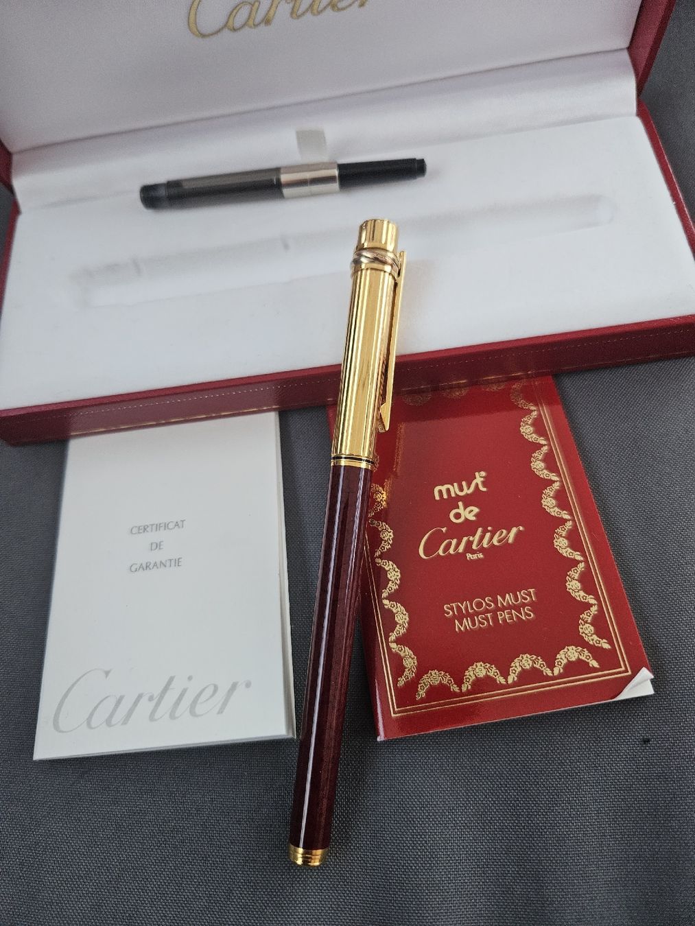 Cartier Penna & Evidenziatori: Cartier Pen – Usato da Rickenbach b. Wil venduto da nic_8ljr 1
