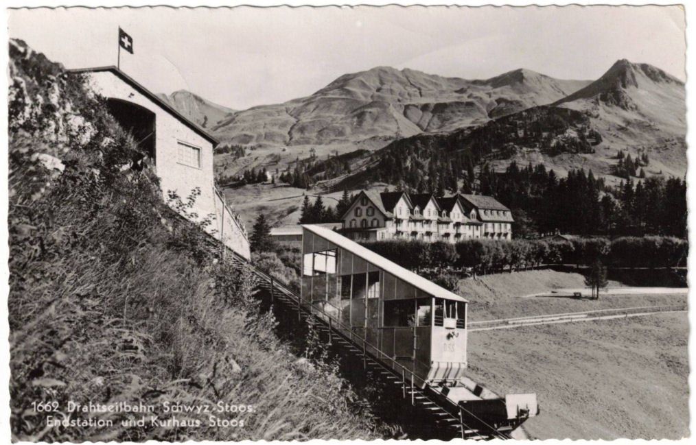 Ansichtskarten: Stoos - Standseilbahn – Gebraucht aus Binningen von Mountainrider