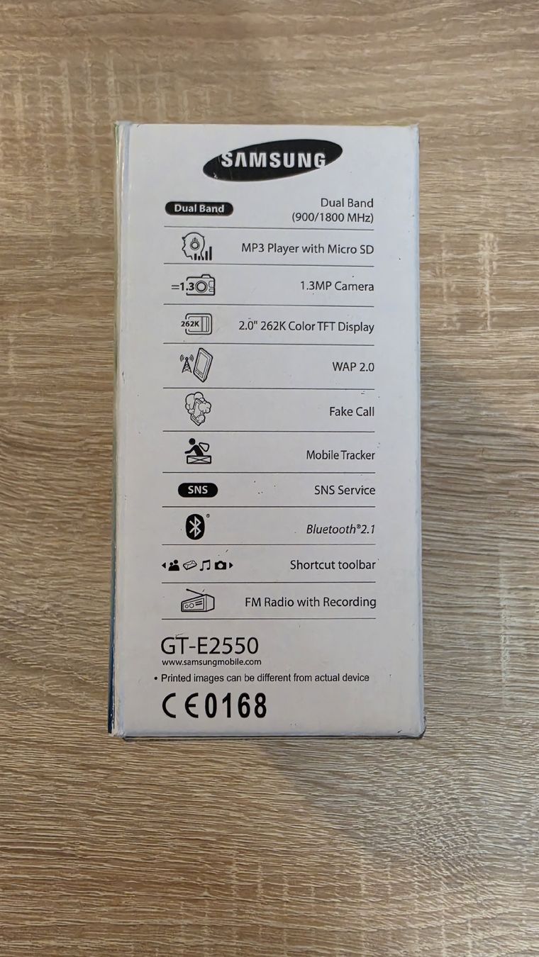 Samsung Handys / Smartphones: Samsung GT-E2550 Monte Slider, bon état – Gebraucht aus Grandson von Adrixx1422 8