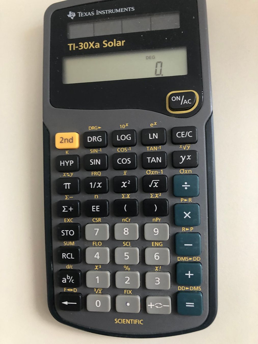 Texas Instruments Calcolatrici tascabili: Solar-Taschenrechner TEXAS INSTRUMENTS – Usato da Eschenz venduto da glaro14 3