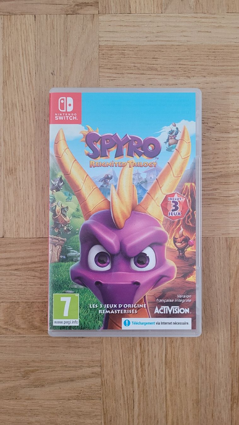 Giochi: Jeu Nintendo Switch Spyro Reignited Trilogy FR – Usato da Carouge GE venduto da ced_rd2g