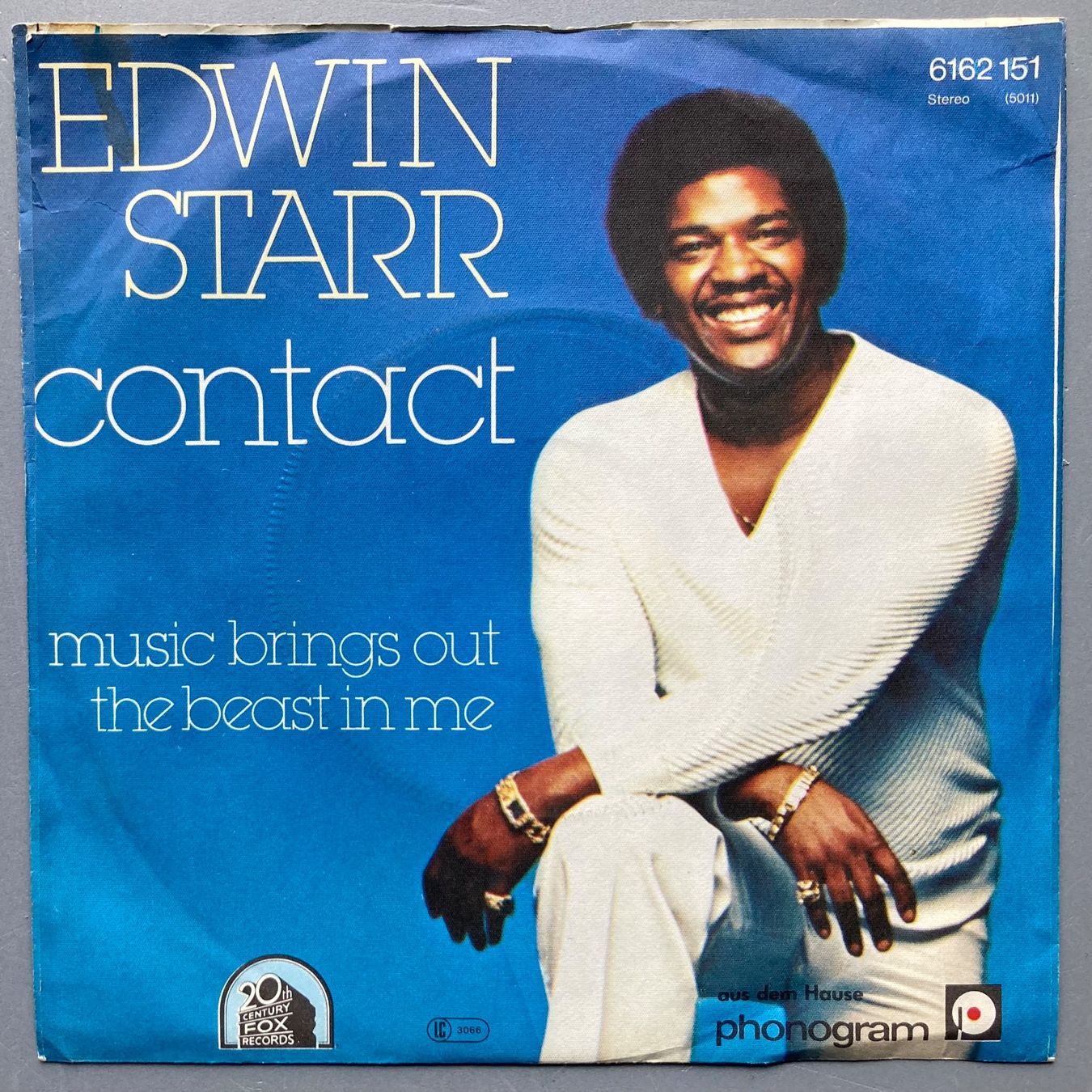 Vinyles: EDWIN STARR - CONTACT – D'occasion à Poliez-Pittet par Newtown-Records 1