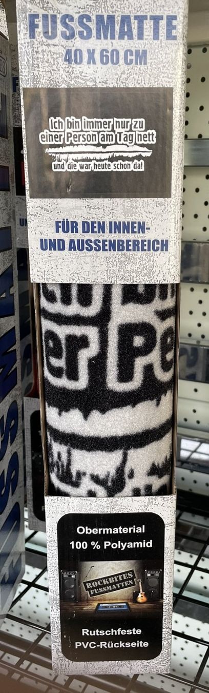Bodenmatten: Fussmatte für Ihre Gäste – Neu und originalverpackt aus Adligenswil von Decor-Tech 1