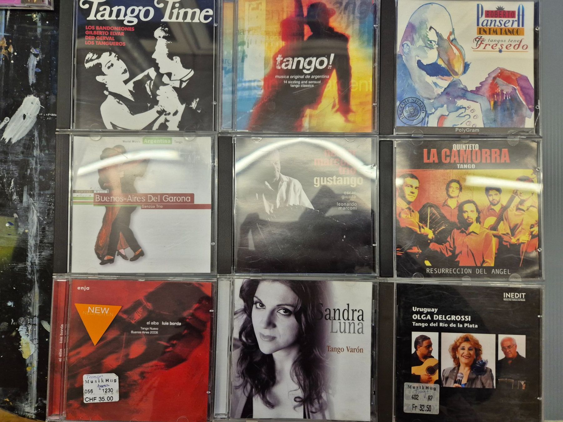 CD: Tango CD's - 9 Stück – Usato da Au ZH venduto da dae_pkq7