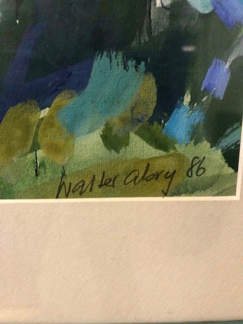 Dipinti: Walter Abry, Malerkollegium Wetzikon, 5 Gemälde – Usato da Lichtensteig venduto da Erte75 3