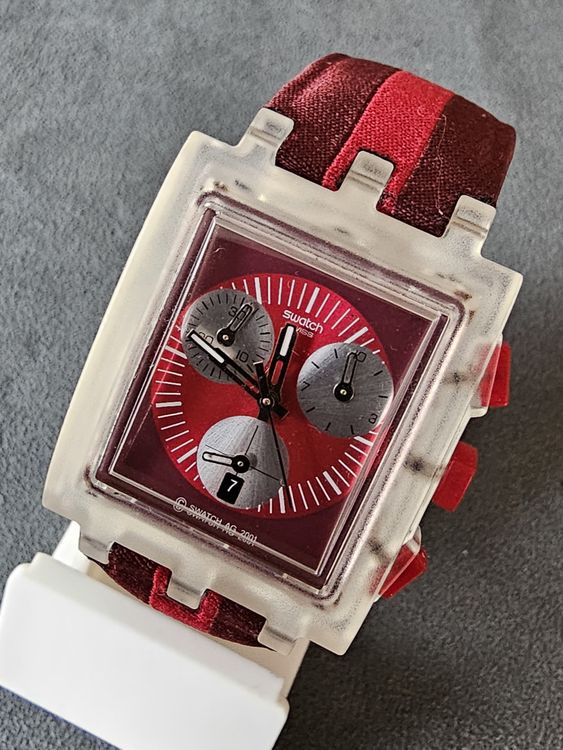 Swatch Chonograph Swiss Made Armbanduhr Unisex Neue (Gebraucht) in ...