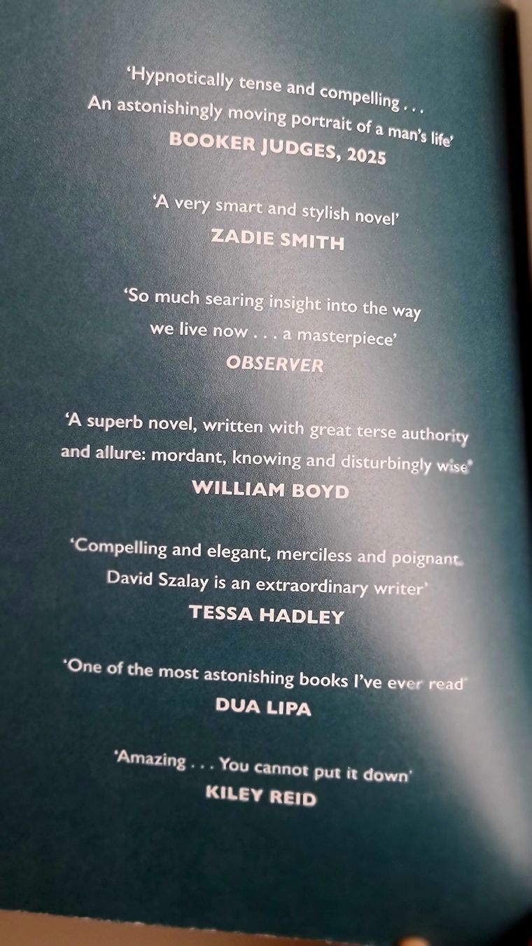 Libri: David Szalay: "FLESH". – Nuovo (secondo la descrizione) da Moosseedorf venduto da dkdk09 3