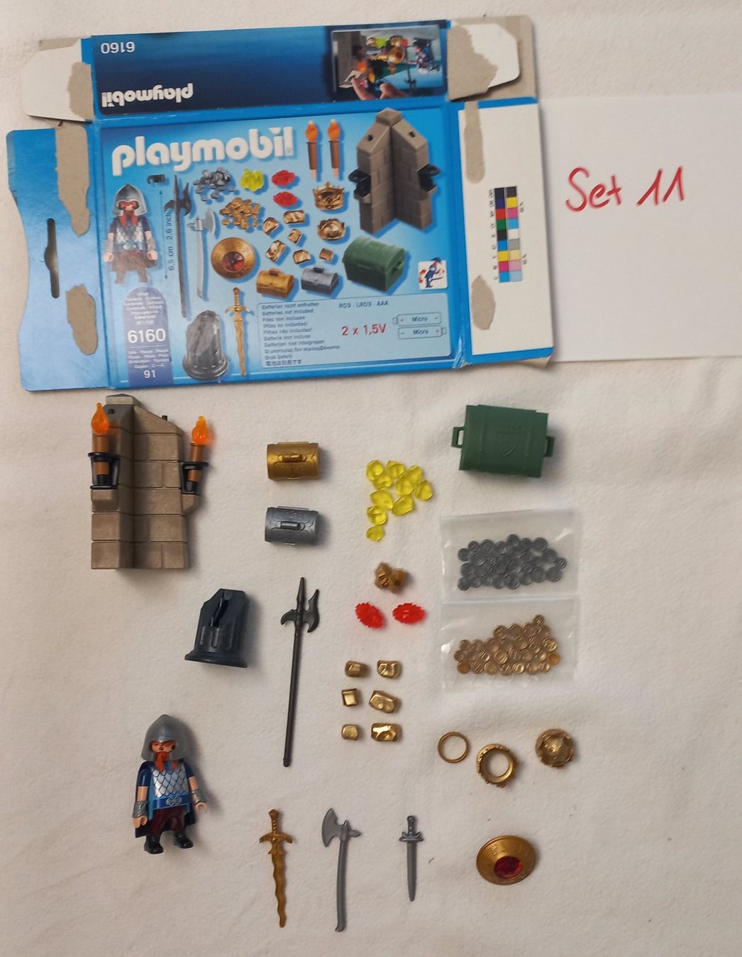 Playmobil Giocattoli: Playmobil Ritter-Tarnkutsche & Königschatz – Usato da Oberkirch LU venduto da Renntiger0 2