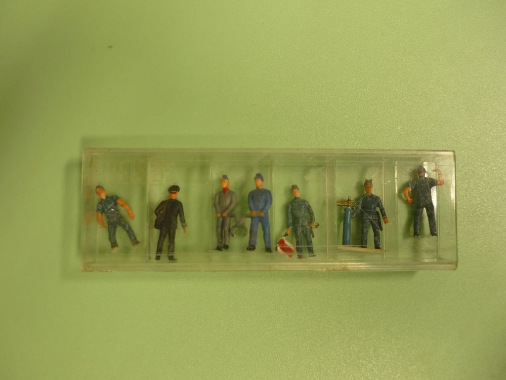 Lot De 50 Figurines Miniatures HO 1/87 - Personnages Debout Pour Maquettes