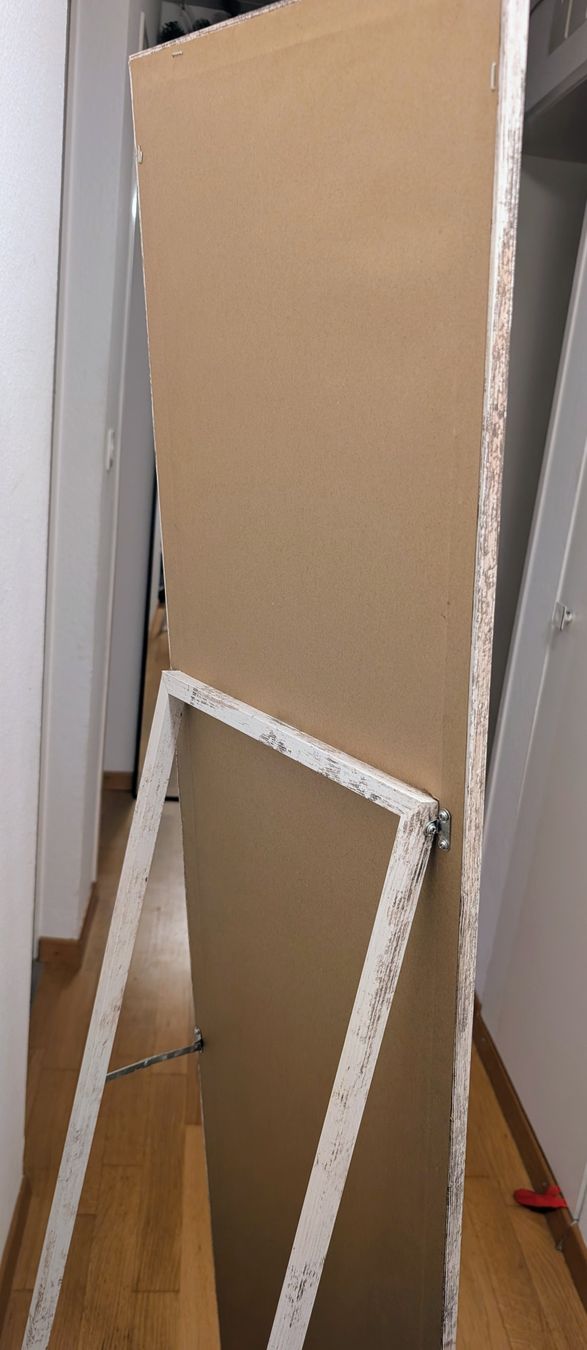 Spiegel: Standspiegel - Holzoptik Rustikal – Gebraucht aus St. Gallen von max_8tvt 1