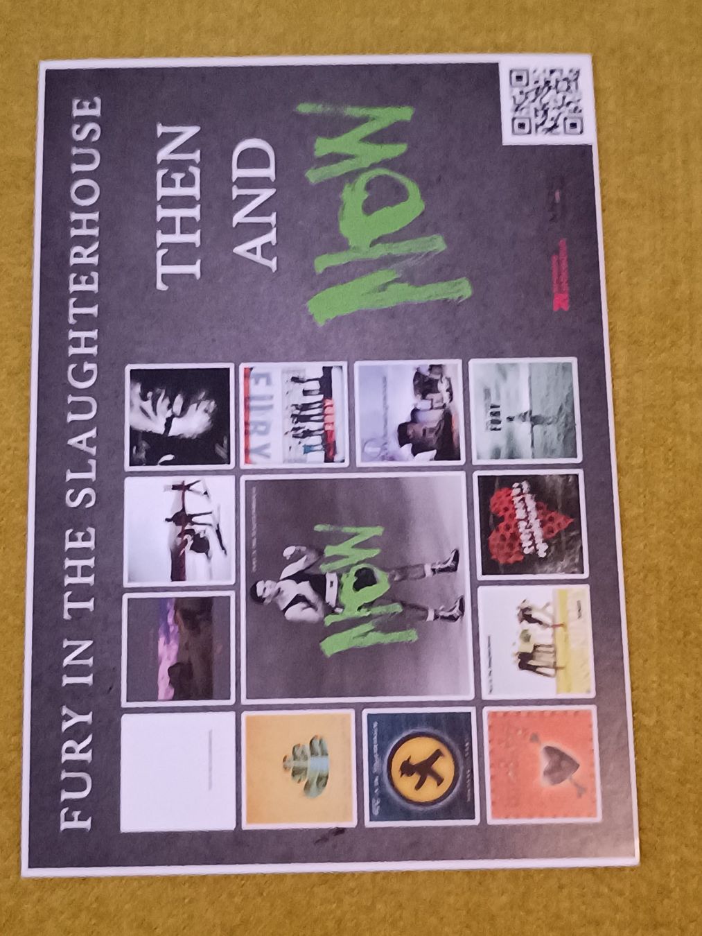 Autografi: Fury in the Slaughterhouse - handsigniert – Usato da Menziken venduto da Autogramme 1