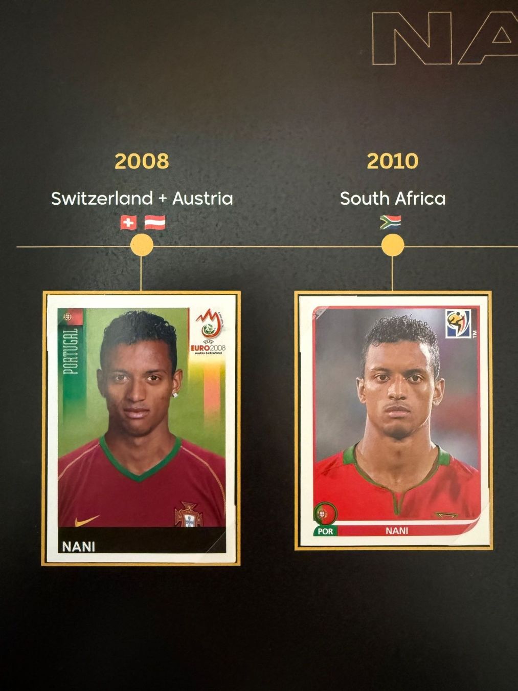 Panini Carte collezionabili: Panini-Plakat Nani – Nuovo (secondo la descrizione) da Stettlen venduto da DieTaube2.0 1