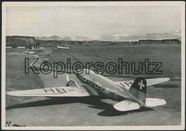 ZH Dübendorf - Zürich - Flugplatz - Flugzeug - Swissair
