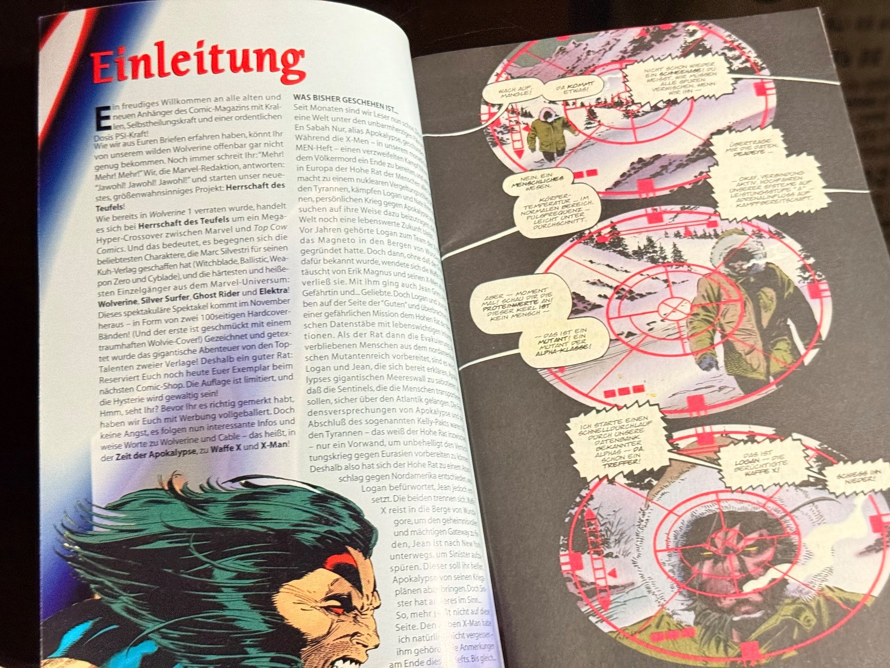Fumetti: Wolverine Comics Konvolut, Marvel Deutsch! – Usato da Zuerich venduto da SonderArt-Wertgut 1