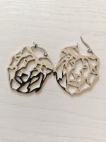 🦁Statement Löwen Ohrringe versilbert🦁