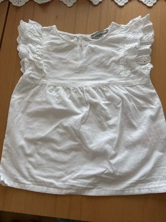 Sommerliches Mädchen Top, weiss, Grösse 98, Top Zustand!