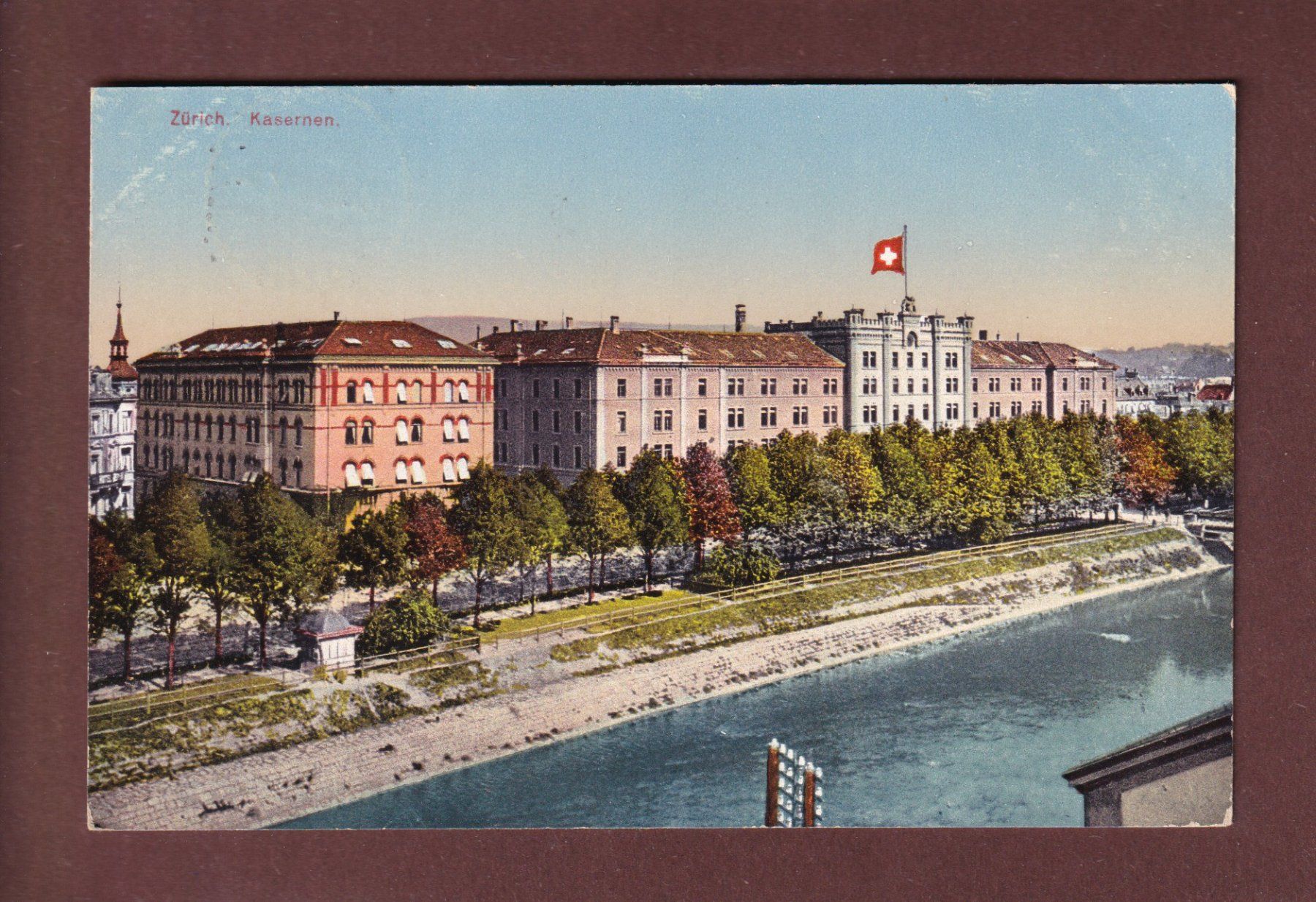 Cartes postales: ZÜRICH - Kasernen - 1910 – D'occasion à Pully par nicecards-shop