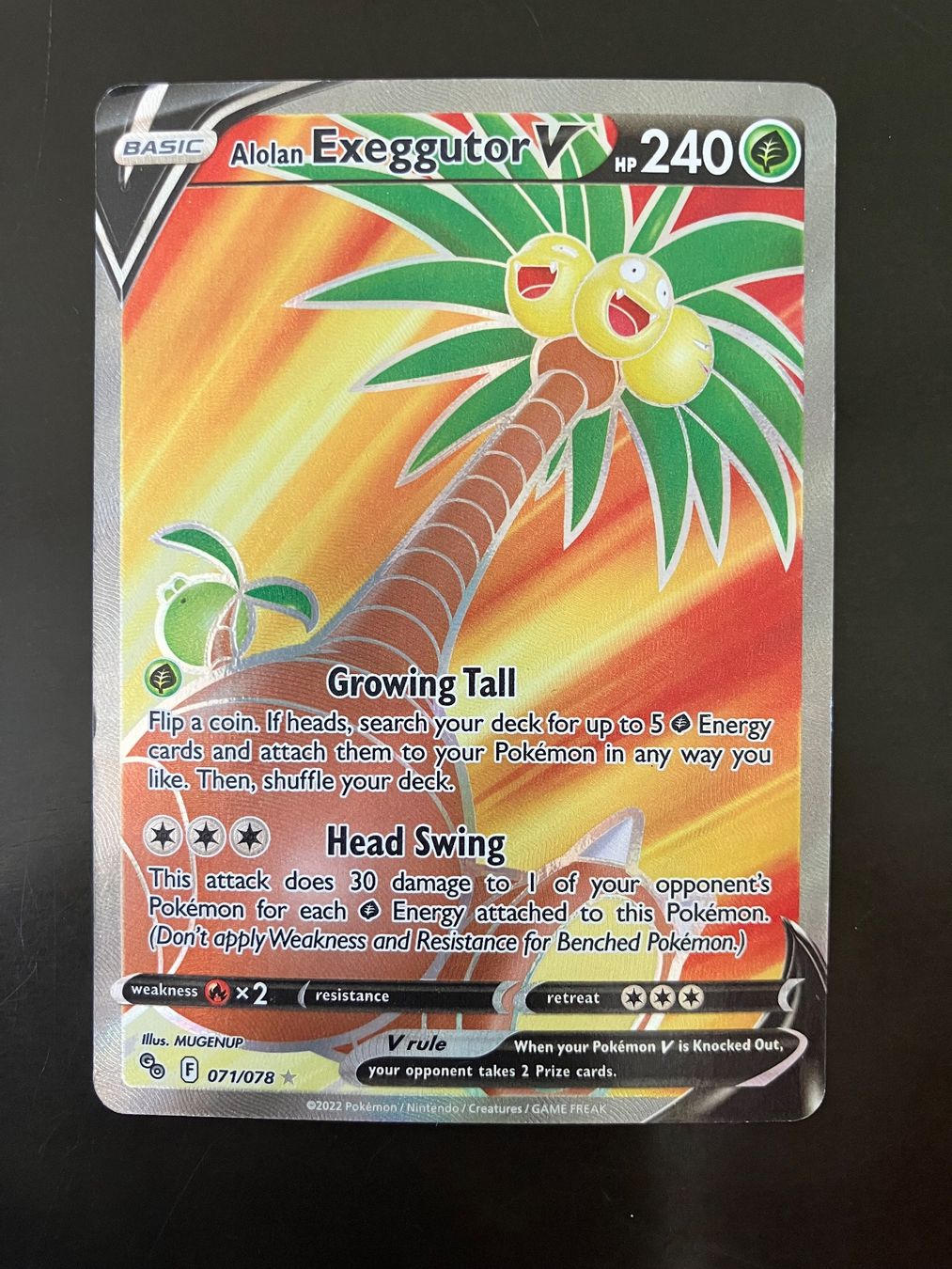 Pokémon Carte collezionabili: Pokémon Karte - Exeggutor V – Usato da Gossau ZH venduto da EBHA