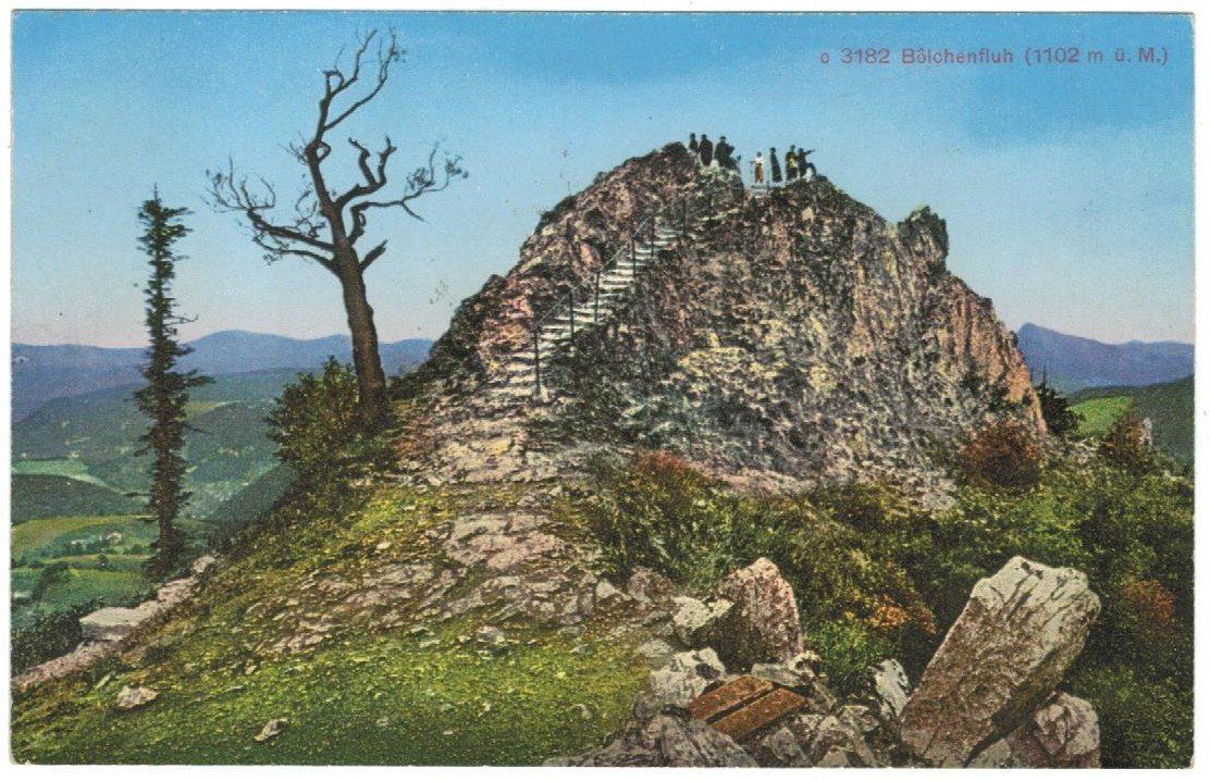 Cartoline postali: AK Belchenfluh – Usato da Zürich venduto da tol_b7c7