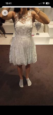 Weisses Kleid z.B. für Standesamt 