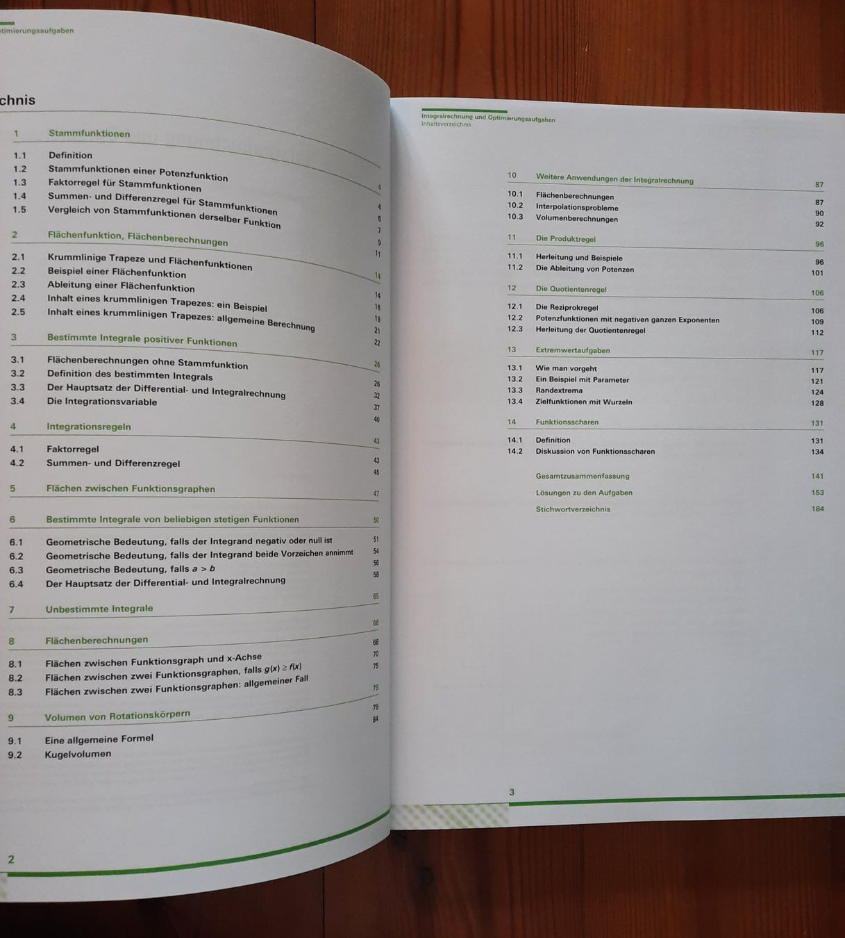 Bücher: Integralrechnungen und Optimierungsaufgaben – Neu (gemäss Beschreibung) aus Altstätten SG von ra.ge 1