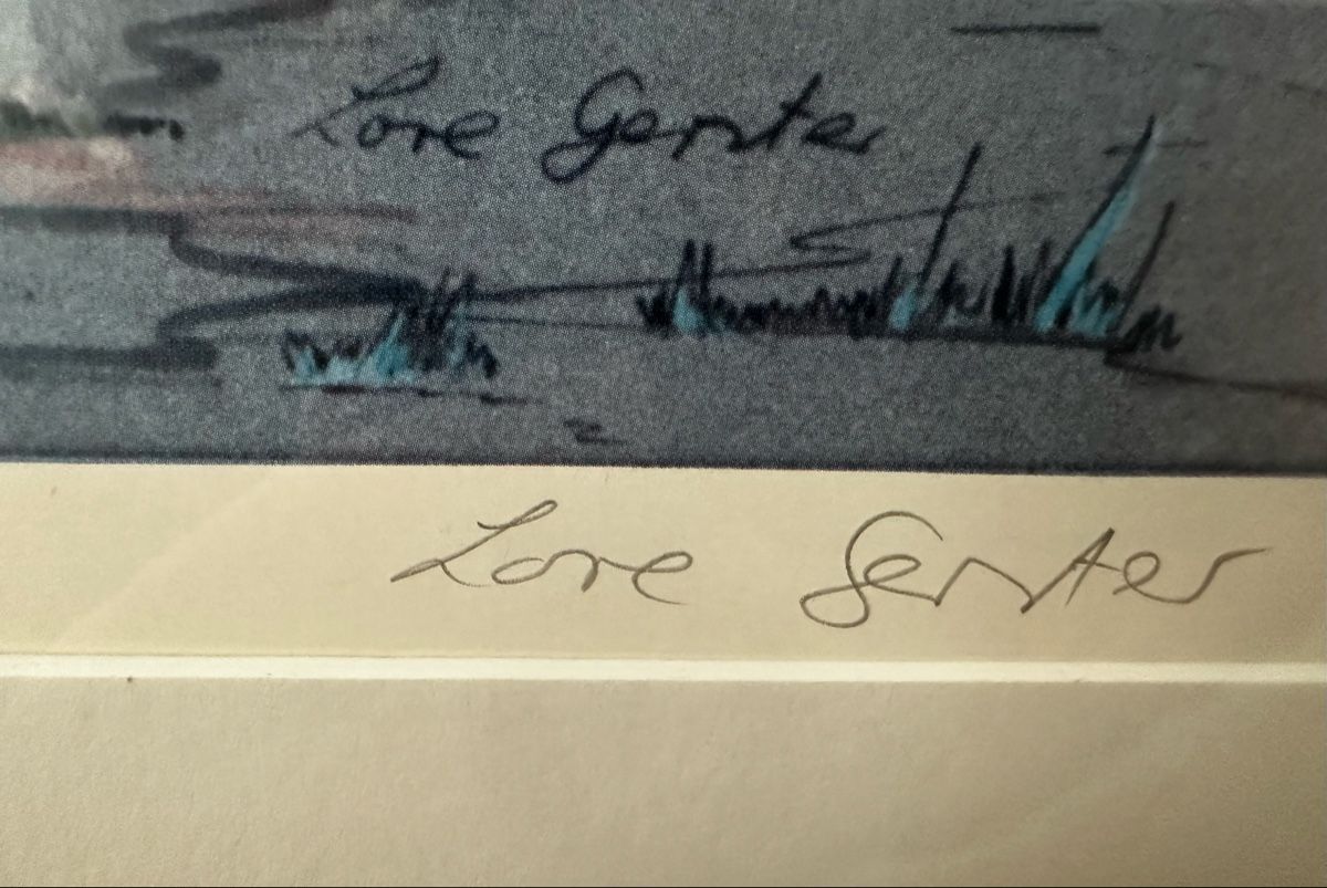Grafica & Litografie: Original Lithografie Lore Genter 1978 206/250 – Usato da Bettwiesen venduto da bos_6pkg 3