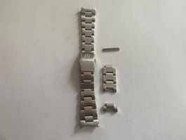 Uncle Straps acier, style Oyster , Hamilton Khaki 38mm