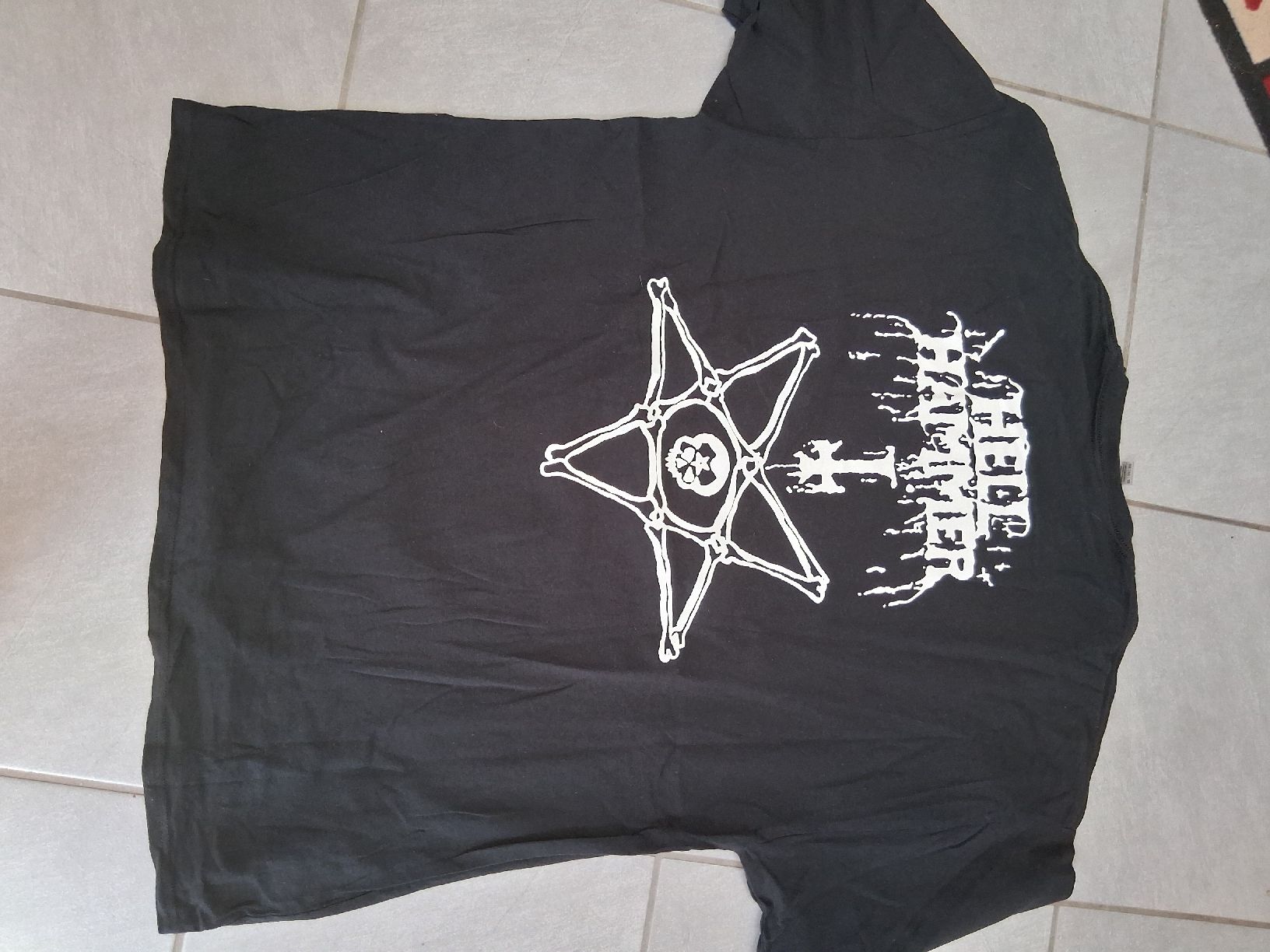 T-Shirts: ts hellhammer- satanic rites (metal) – Gebraucht aus St-Cergue von VeganWarrior 1