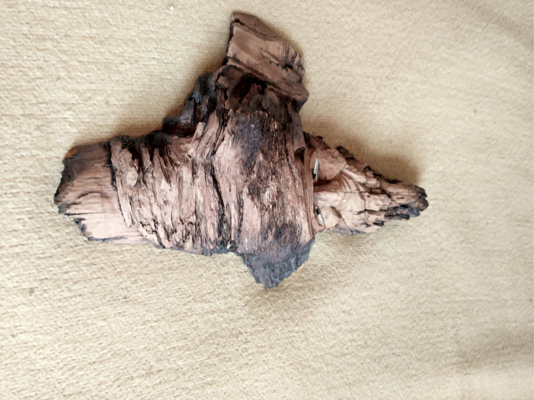 Statuette: Altes Männchen Waldgeist Holz Optik – Usato da Löhningen venduto da Chimae67 5