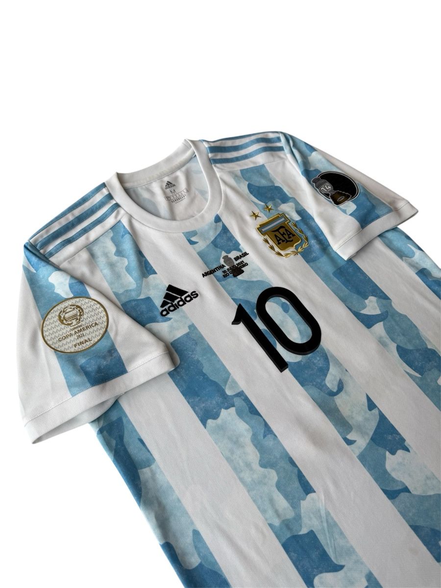 Adidas Leibchen & Hosen: Original Argentinien Finaltrikot Copa America 2021 Messi – Gebraucht aus Homburg von swiss_vintage 2