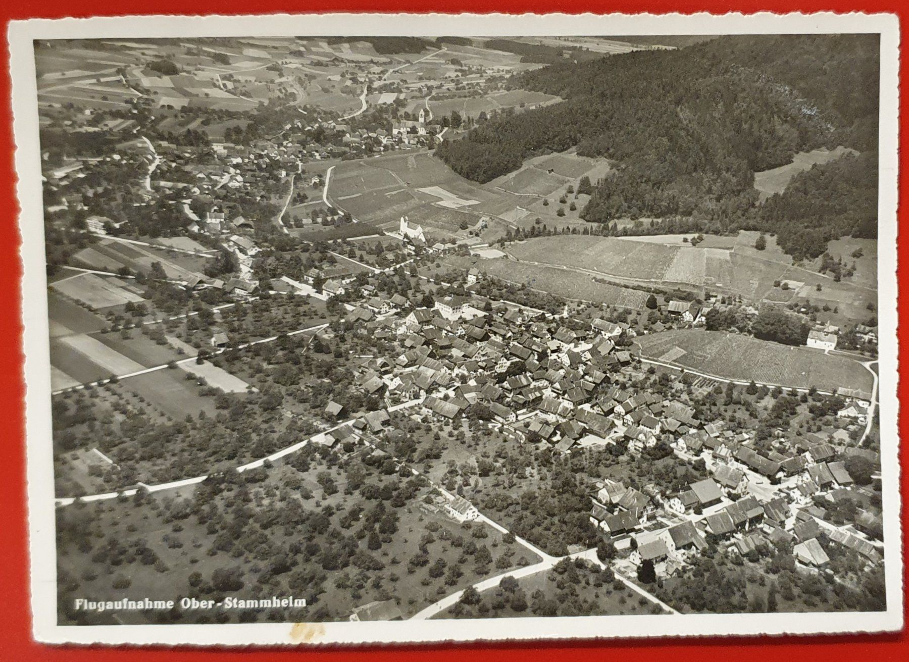Cartoline postali: Flugaufnahme Oberstammheim – Usato da Kreuzlingen venduto da Rschweiz1