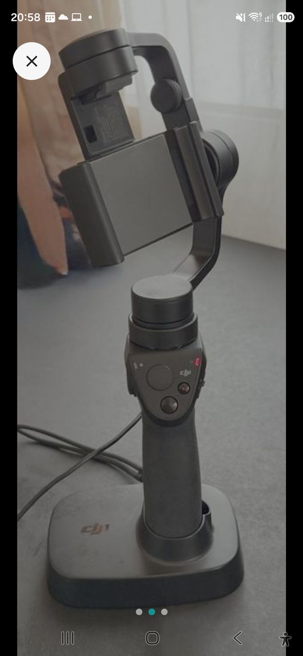 DJI Treppiedi & Teste: DJI Osmo Mobile Gimbal mit Zubehör – Usato da Buchs AG venduto da LogoParts