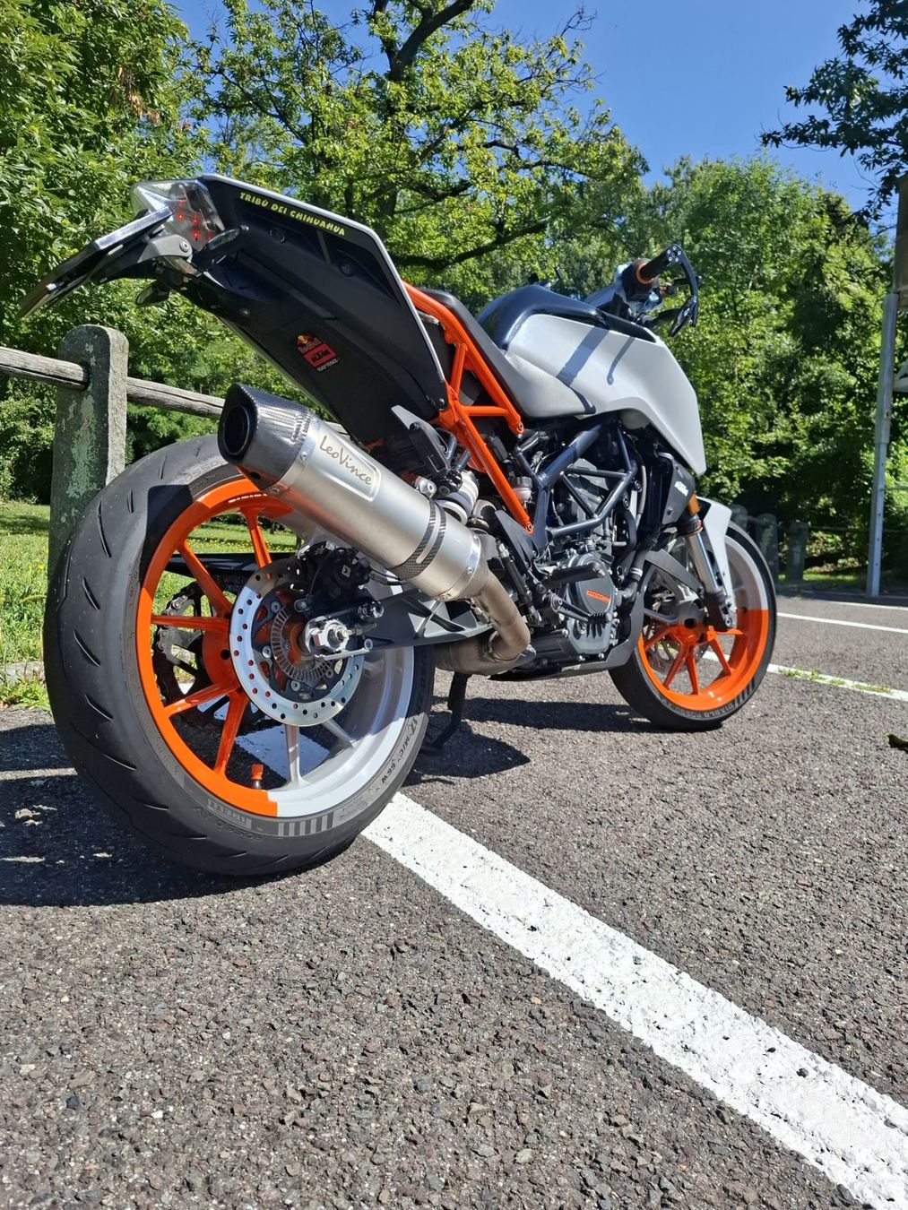 KTM Strada: Ktm DUKE 125 ABS 11kw – Usato da Arcegno venduto da den_jcg5 1
