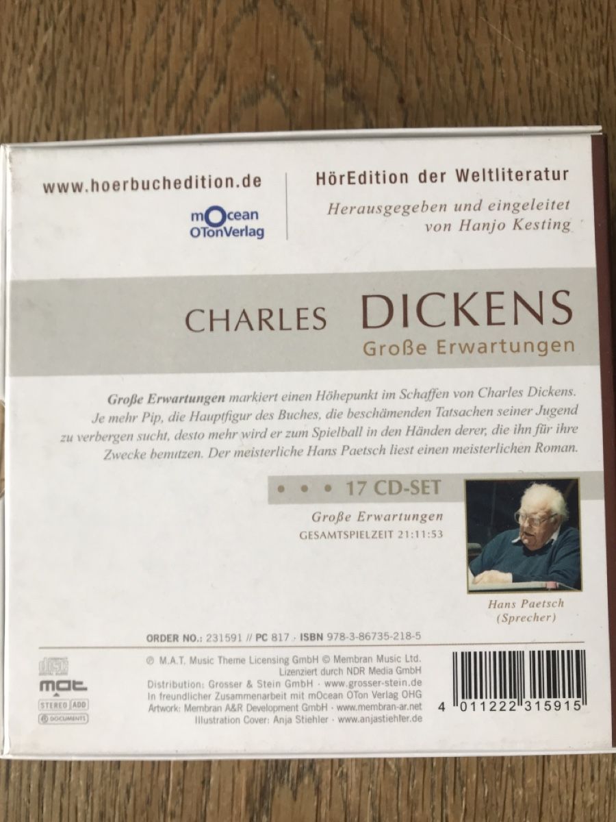 Audiolibri: 17 CD Hörbücher Charles Dickens – Usato da Baden venduto da jdif 1