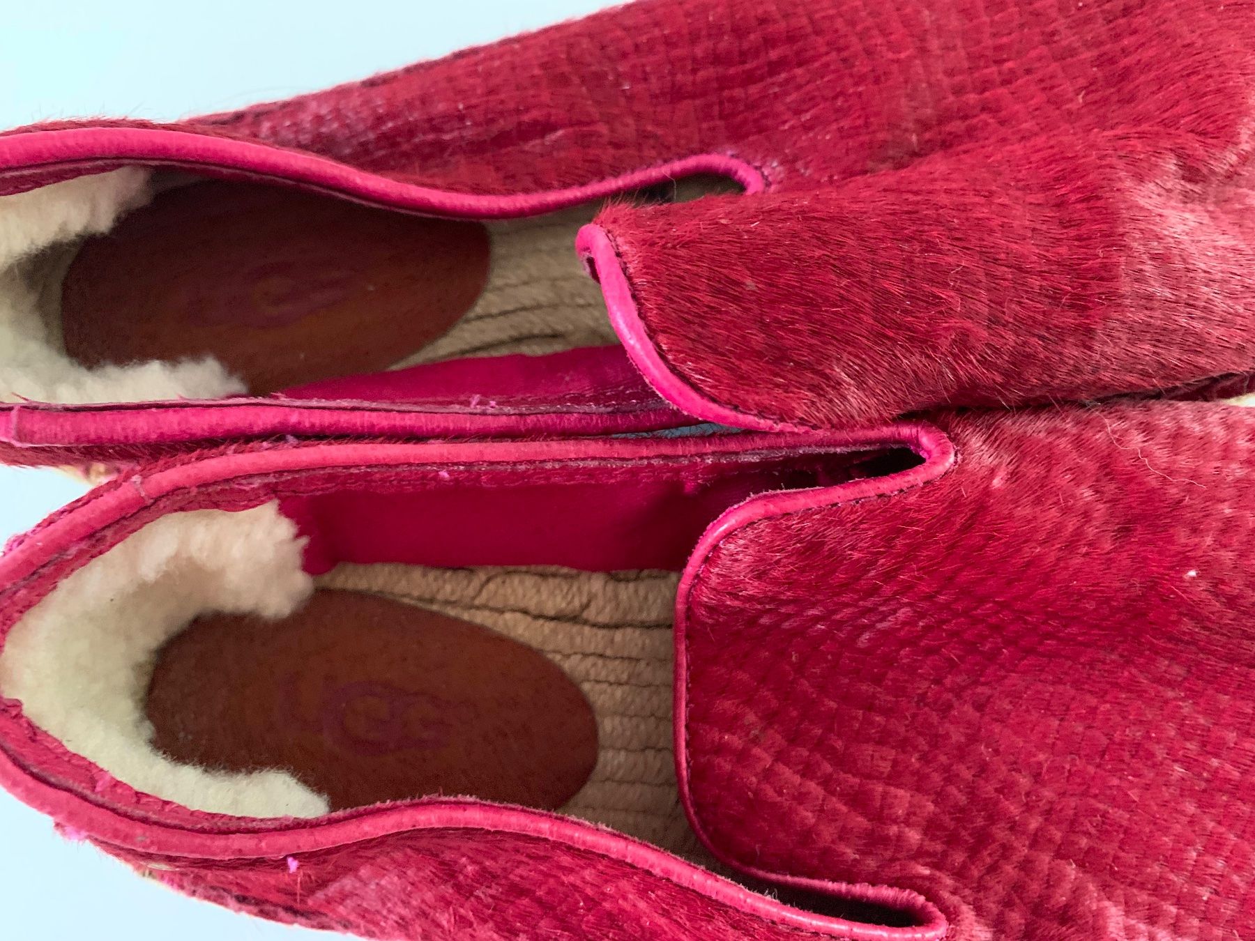 Ugg Chaussures femmes: UGG magenta farbene Espadrilles Gr. 38 NEU – Neuf (Voir description) à Meiringen par tonicandgin 2