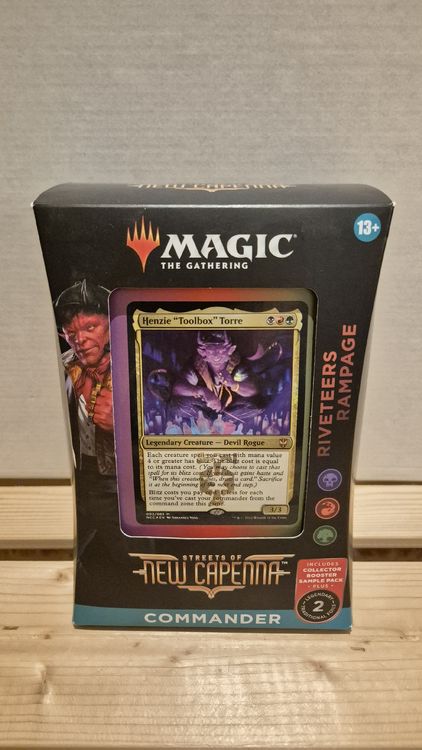MTG Commander Deck Streets of New Capenna Riveteers Rampage (Neu und ...